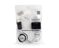 GEMBIRD GEMBIRD Adapter Display Port VGA/bialy A-DPM-VGAF-02-W # - 1384471 - zdjęcie 2